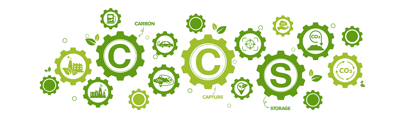 Carbon Capture Storage (CCS) concept